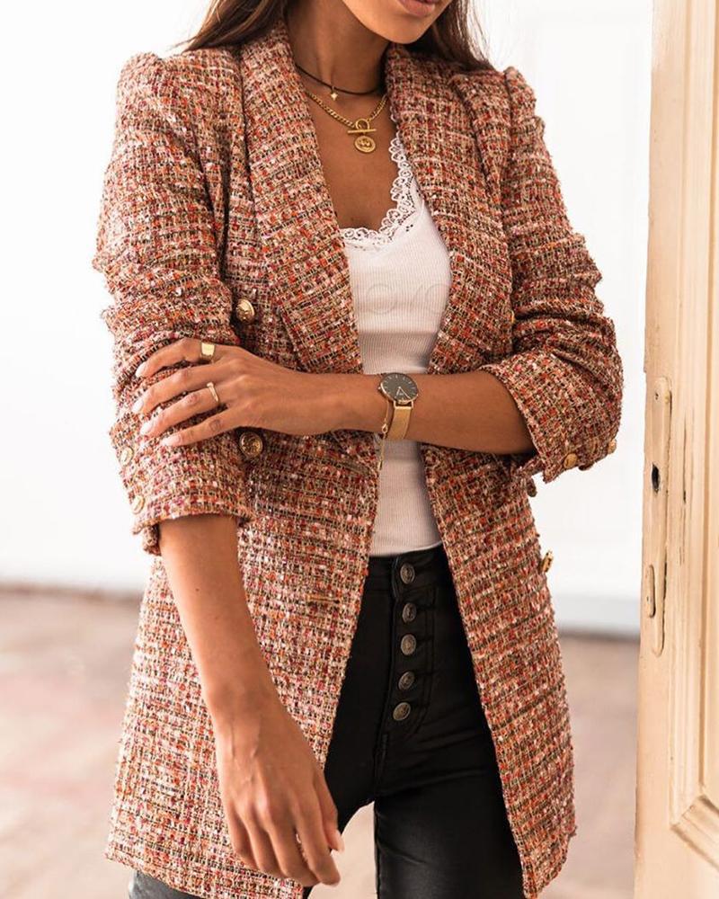 Women's Blazer – Chic Fitted Lightweight Jacket for Office and Evening Wear