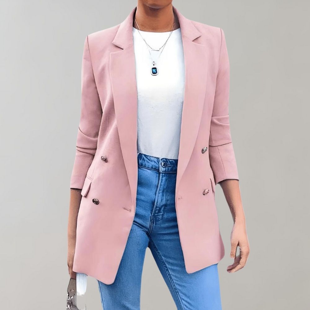 Women's Blazer Jacket – Elegant Lightweight Chic Blazer for Special Occasions