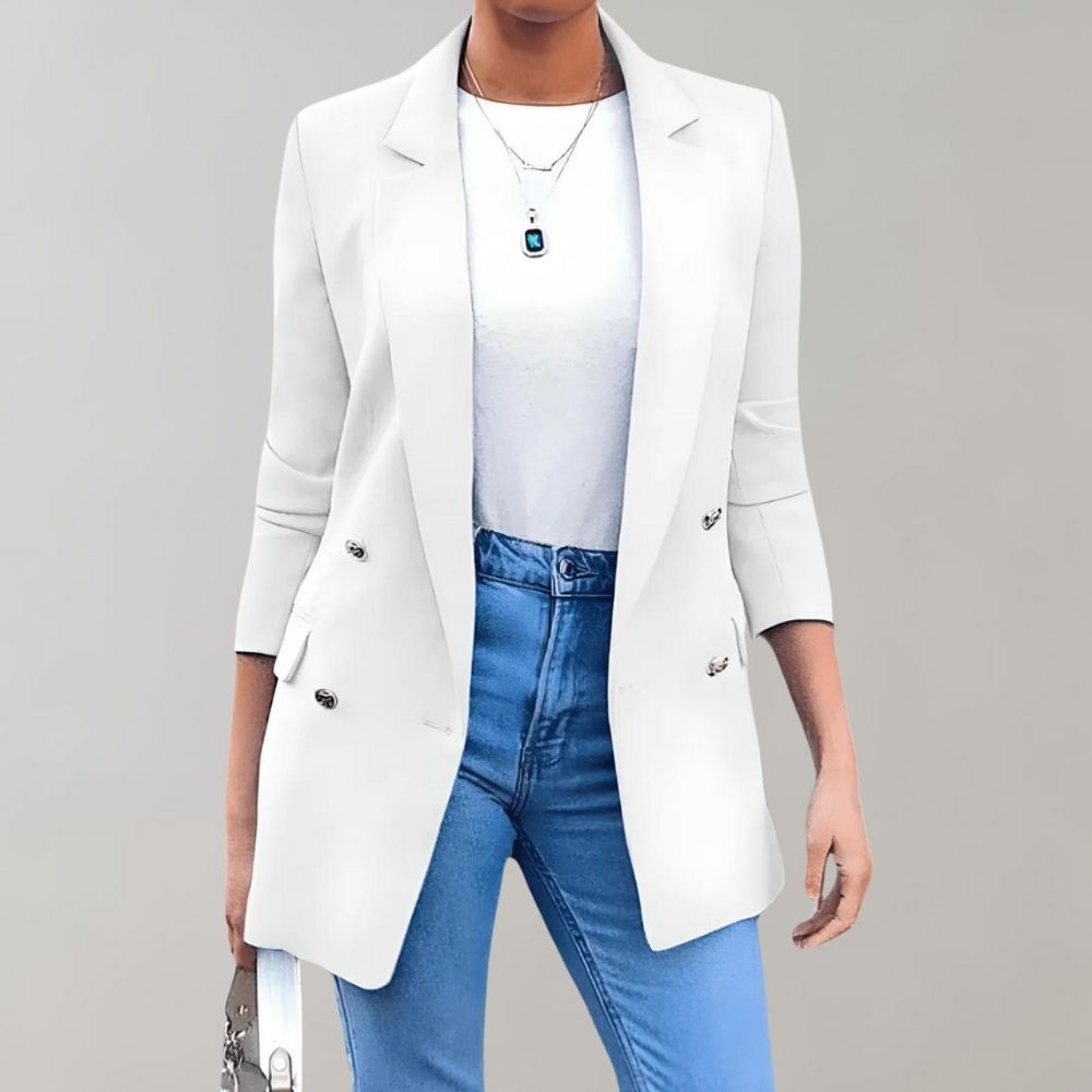 Women's Blazer Jacket – Elegant Lightweight Chic Blazer for Special Occasions