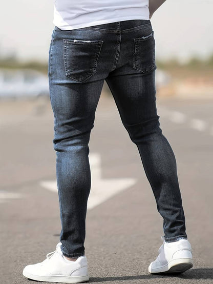 Jeans ajustés homme – Denim stretch confortable et élégant pour toutes occasions