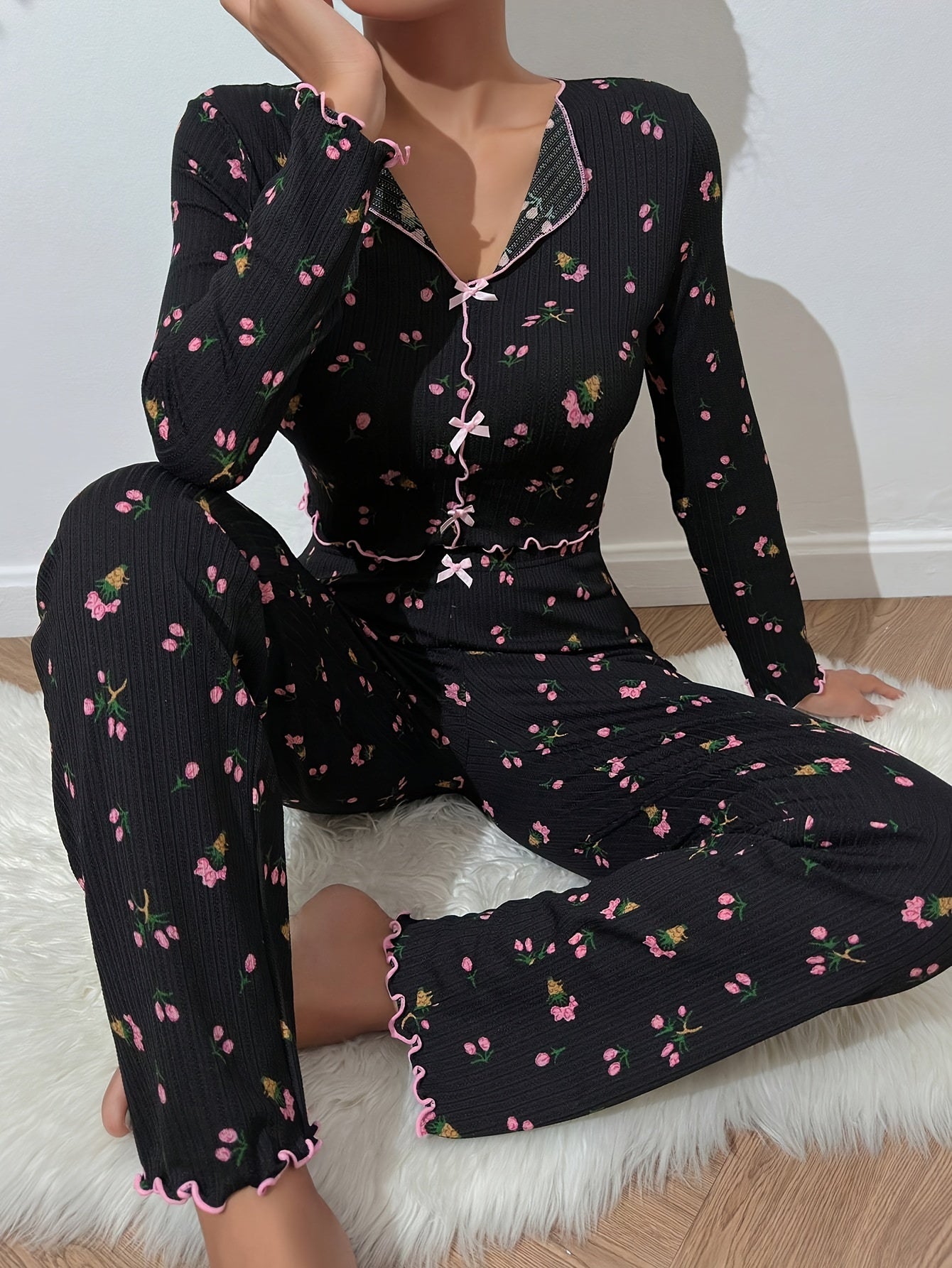 Ensemble confortable femme – Tenue décontractée en coton doux et stylée