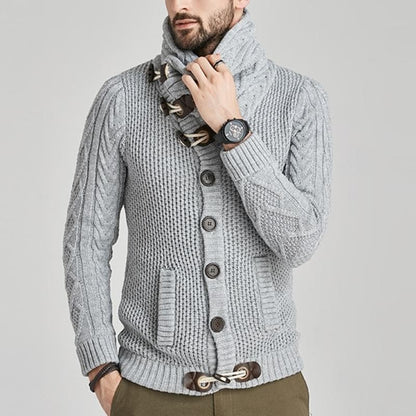 Veste en tricot homme – Veste élégante en laine pour occasions formelles et décontractées