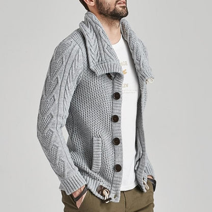 Veste en tricot homme – Veste élégante en laine pour occasions formelles et décontractées