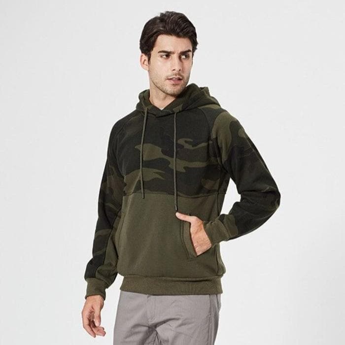 Pull à capuche tendance homme – Sweat-shirt confortable en coton, style décontracté