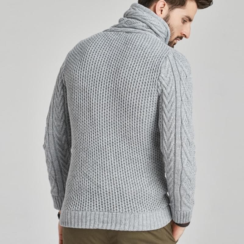 Veste en tricot homme – Veste élégante en laine pour occasions formelles et décontractées