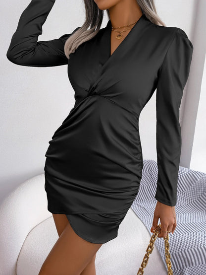 Robe élégante femme – Robe longue fluide chic pour soirée et cérémonie