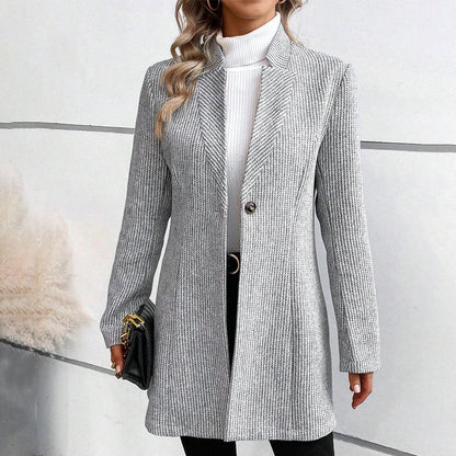 Blazer élégant femme – Veste chic en tissu léger pour occasions formelles