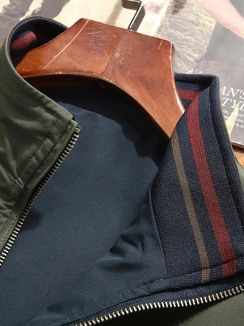 Veste décontractée homme – Veste légère en coton pour tenue casual élégante