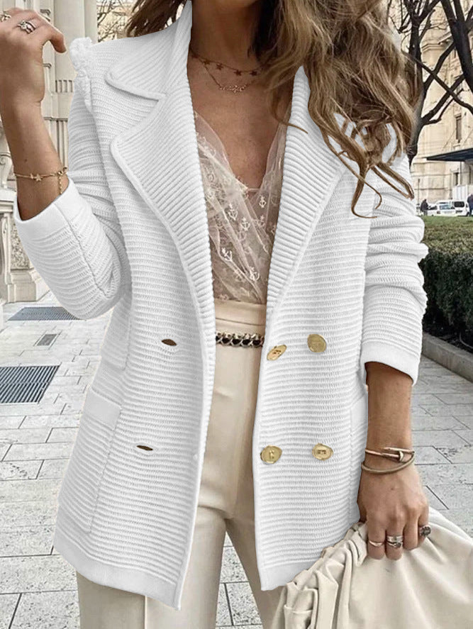 Blazer Élégant Femme – Veste chic en tissu léger pour soirée et bureau