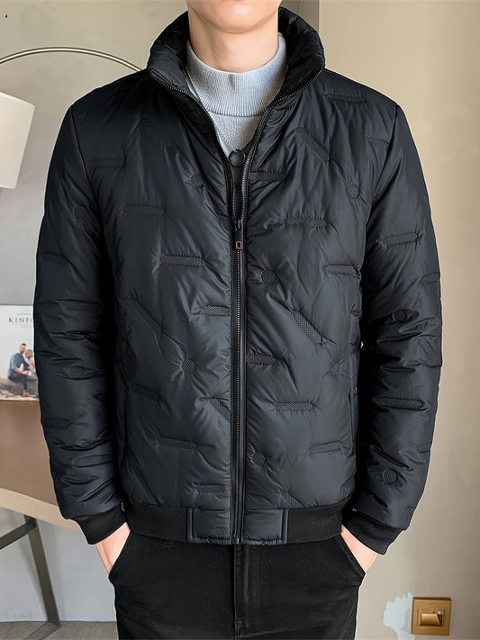 Veste d'hiver homme – Manteau chaud et stylé en laine pour saison froide