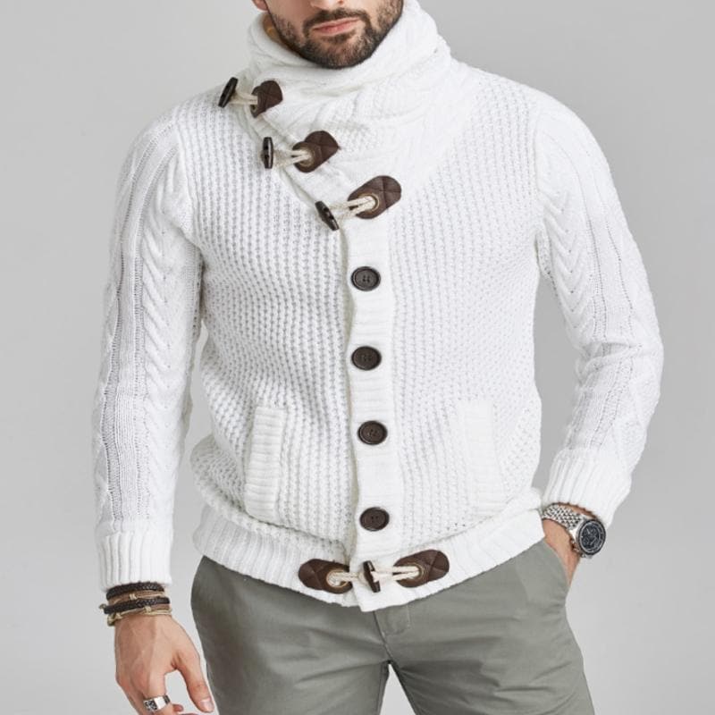 Veste en tricot homme – Veste élégante en laine pour occasions formelles et décontractées