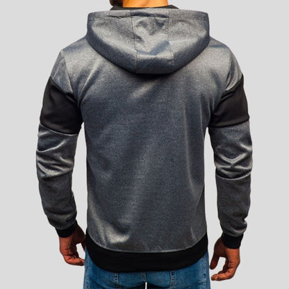 Pull à capuche homme – Sweat confortable en coton doux pour casual et sport