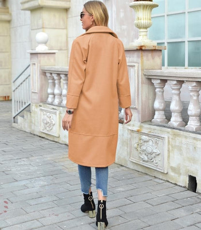 Manteau classique femme – Manteau élégant en laine pour hiver chic et tendance