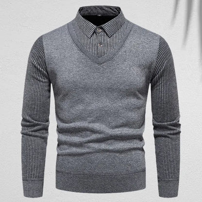 Pull élégant homme – Pull en laine doux, coupe moderne pour toutes occasions