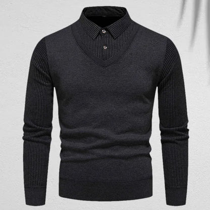 Pull élégant homme – Pull en laine doux, coupe moderne pour toutes occasions