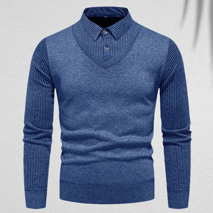 Pull élégant homme – Pull en laine doux, coupe moderne pour toutes occasions