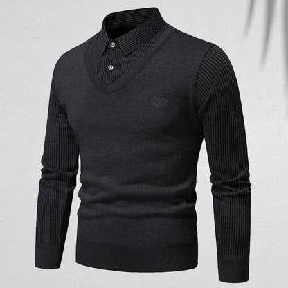 Pull élégant homme – Pull en laine doux, coupe moderne pour toutes occasions