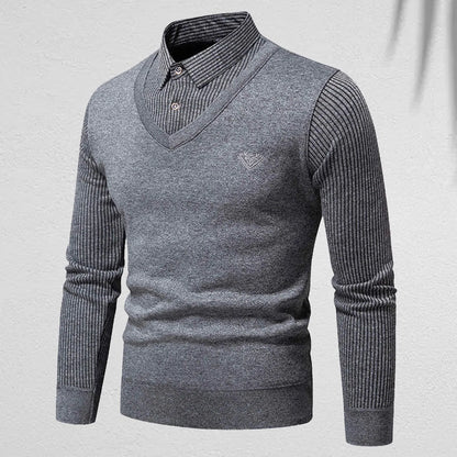 Pull élégant homme – Pull en laine doux, coupe moderne pour toutes occasions