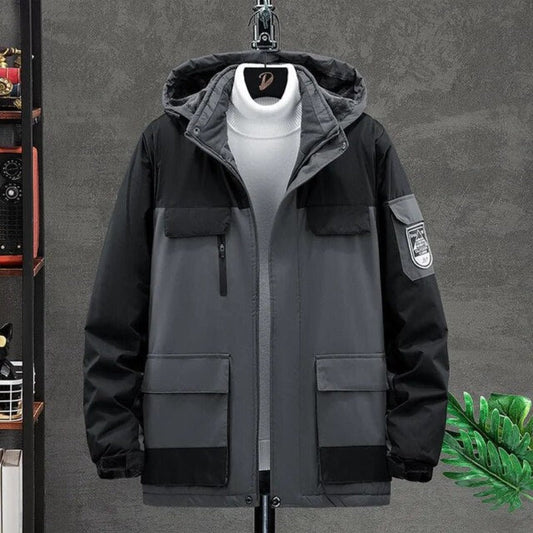 Veste d'hiver imperméable homme – Manteau chaud et léger pour temps froid