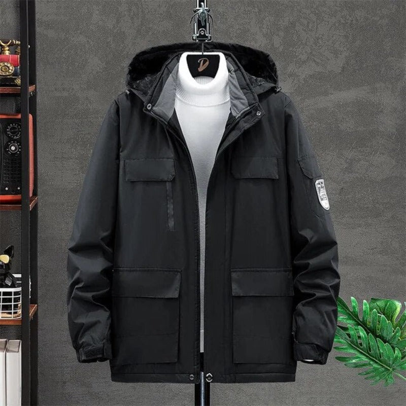 Veste d'hiver imperméable homme – Manteau chaud et léger pour temps froid