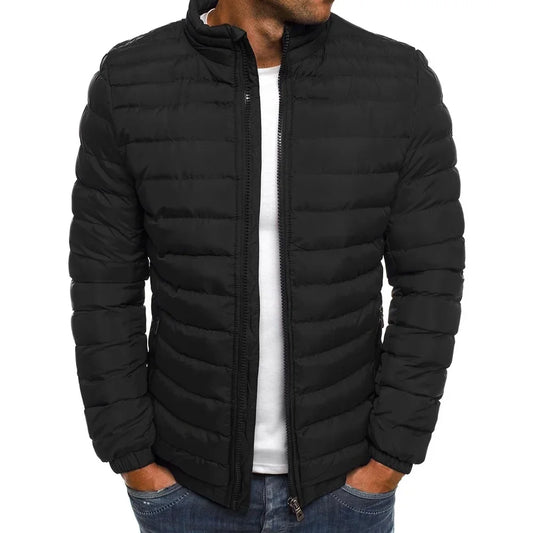 Veste bomber légère homme – Veste tendance en nylon pour look décontracté