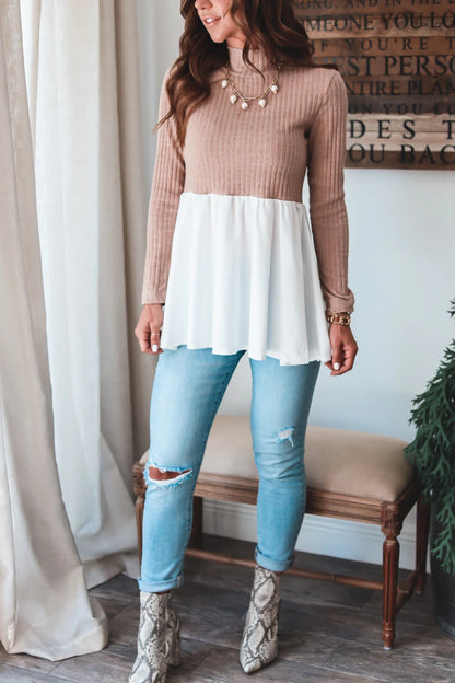 Pull femme tendance – Pull en laine doux et élégant pour l'hiver