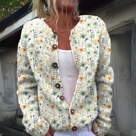 Gilet fleuri femme – Gilet léger à motifs floraux pour été et occasions spéciales