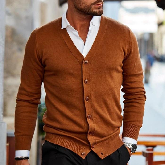 Pull classique homme – Pull en laine doux et confortable pour toutes occasions