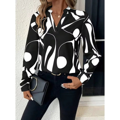 Blouse décontractée femme – Top léger en coton avec manches courtes et style chic