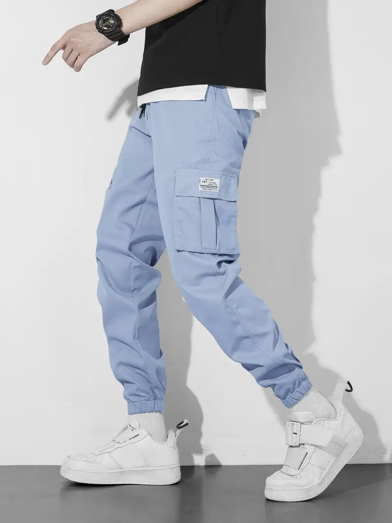 Pantalon cargo homme – Jogger confortable en coton pour style décontracté