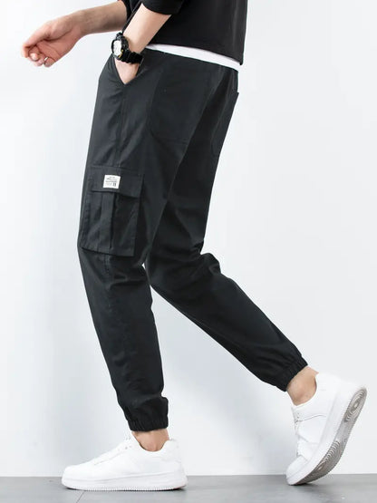 Pantalon cargo homme – Jogger confortable en coton pour style décontracté