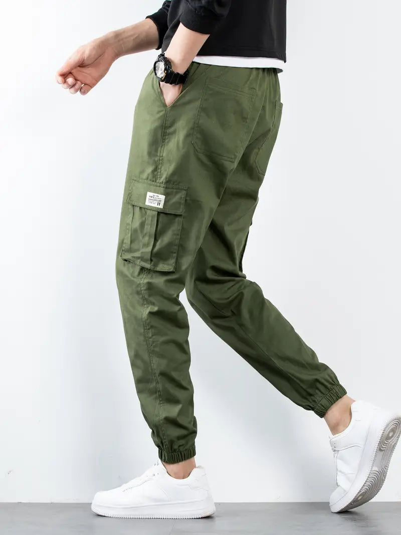 Pantalon cargo homme – Jogger confortable en coton pour style décontracté