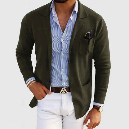 Blazer classique homme – Veste élégante en laine pour occasions formelles