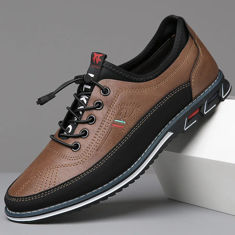 Chaussures homme à lacets élastiques – Baskets confortables et stylées pour tous les jours