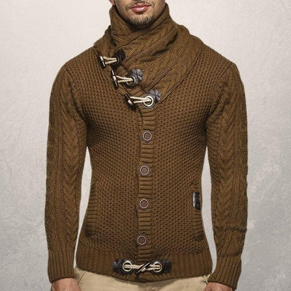 Veste en tricot homme – Veste élégante en laine pour occasions formelles et décontractées