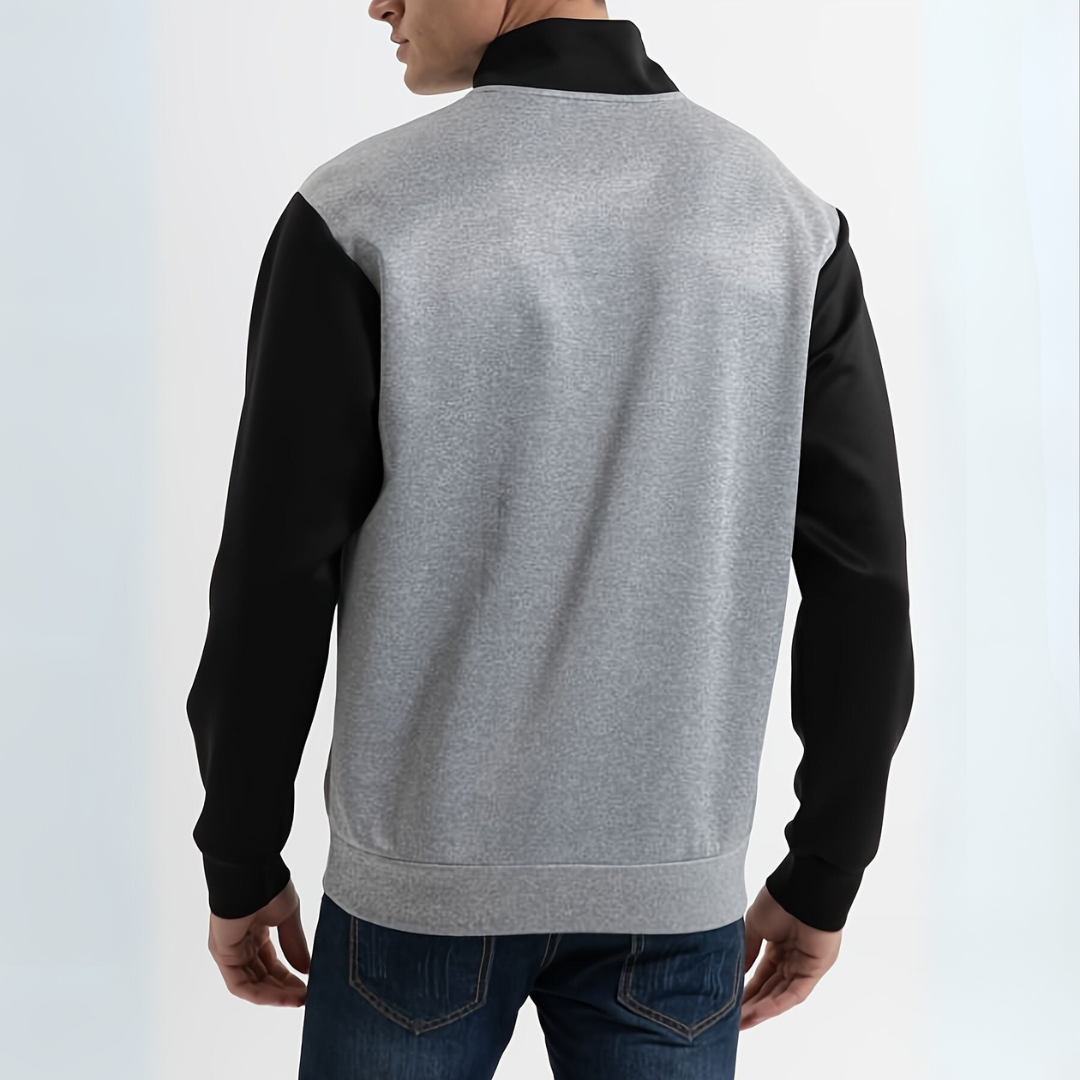 Pull décontracté homme – Sweat-shirt confortable en coton pour casual chic