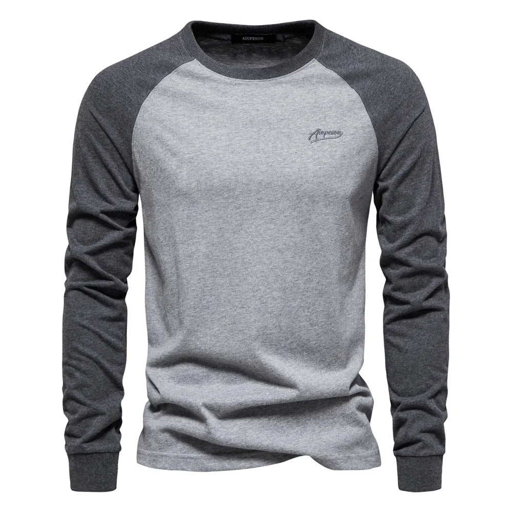 Pull homme col rond – Sweat à manches longues confortable et tendance