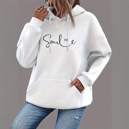 Pull à capuche femme – Sweat décontracté en coton doux et confortable