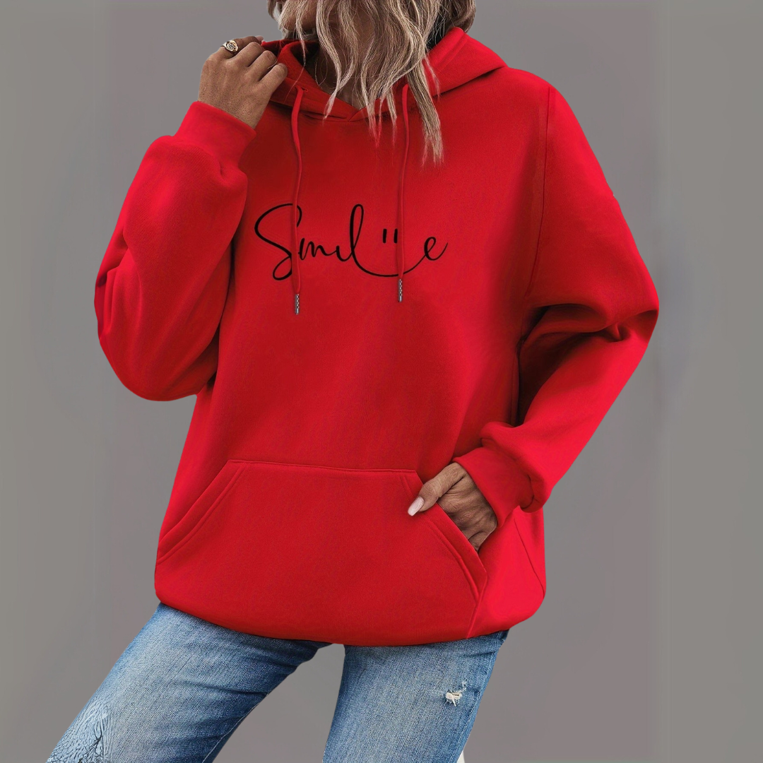 Pull à capuche femme – Sweat décontracté en coton doux et confortable