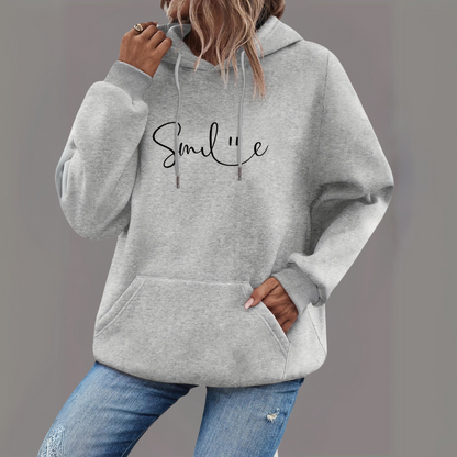 Pull à capuche femme – Sweat décontracté en coton doux et confortable