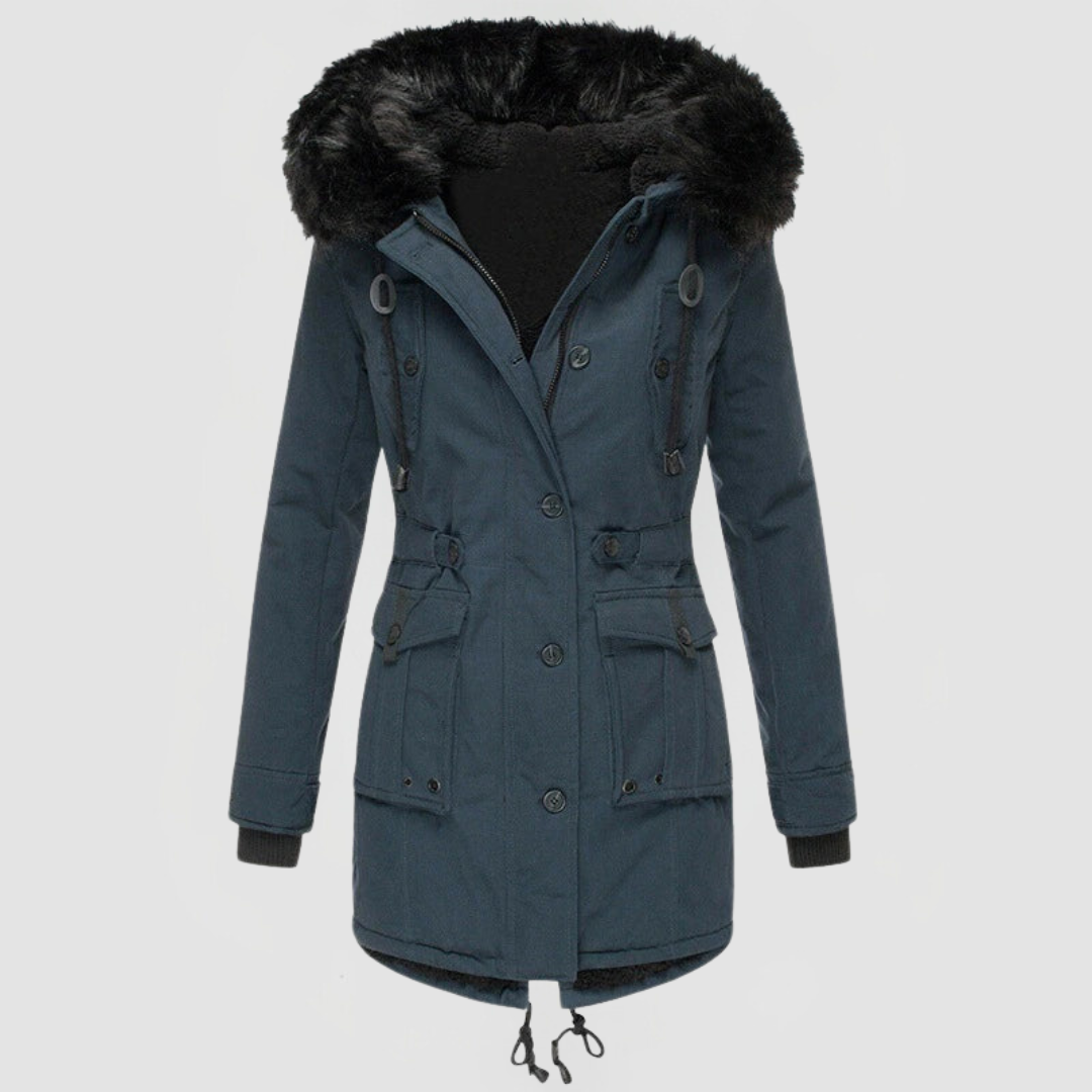 Parka d'hiver femme – Manteau chaud et élégant en duvet imperméable