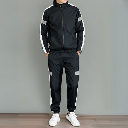 Survêtement homme – Ensemble jogging confortable en coton pour sport et détente