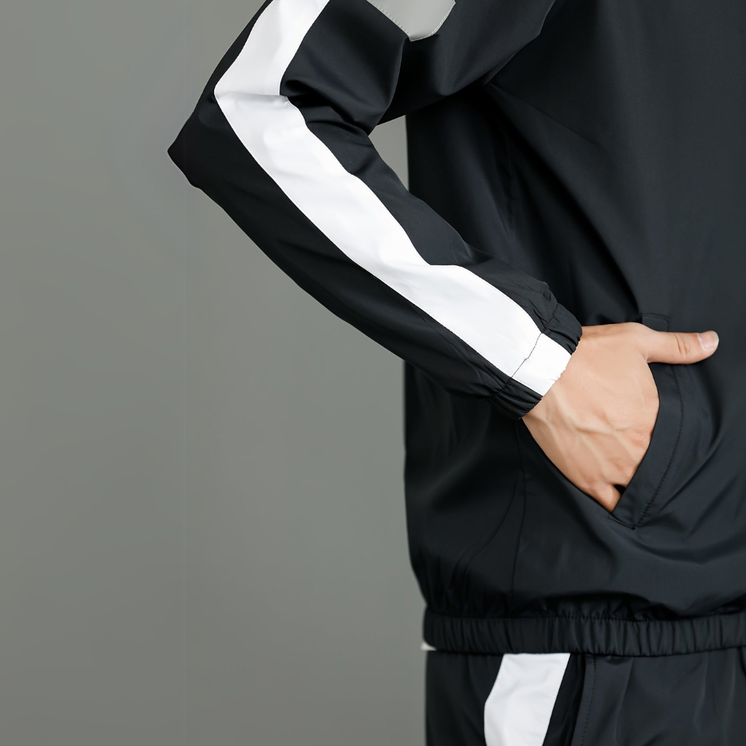 Survêtement homme – Ensemble jogging confortable en coton pour sport et détente