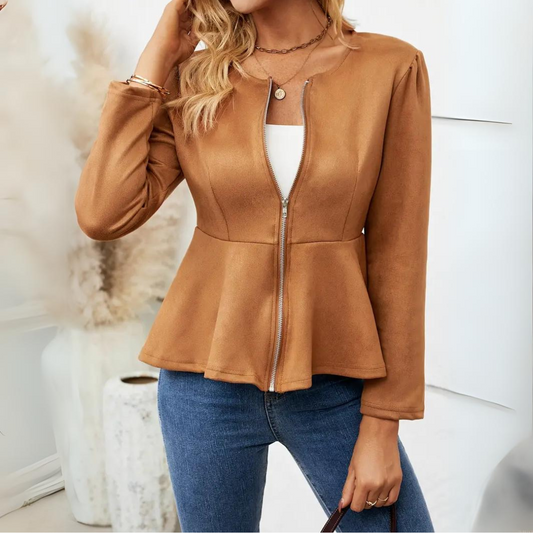 Veste élégante femme – Veste chic en tissu léger pour soirée et quotidien