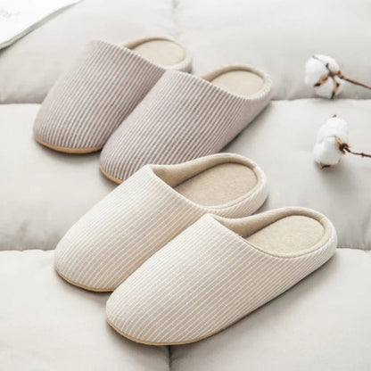 Chaussons douillets femme – Pantoufles confortables en peluche pour intérieur