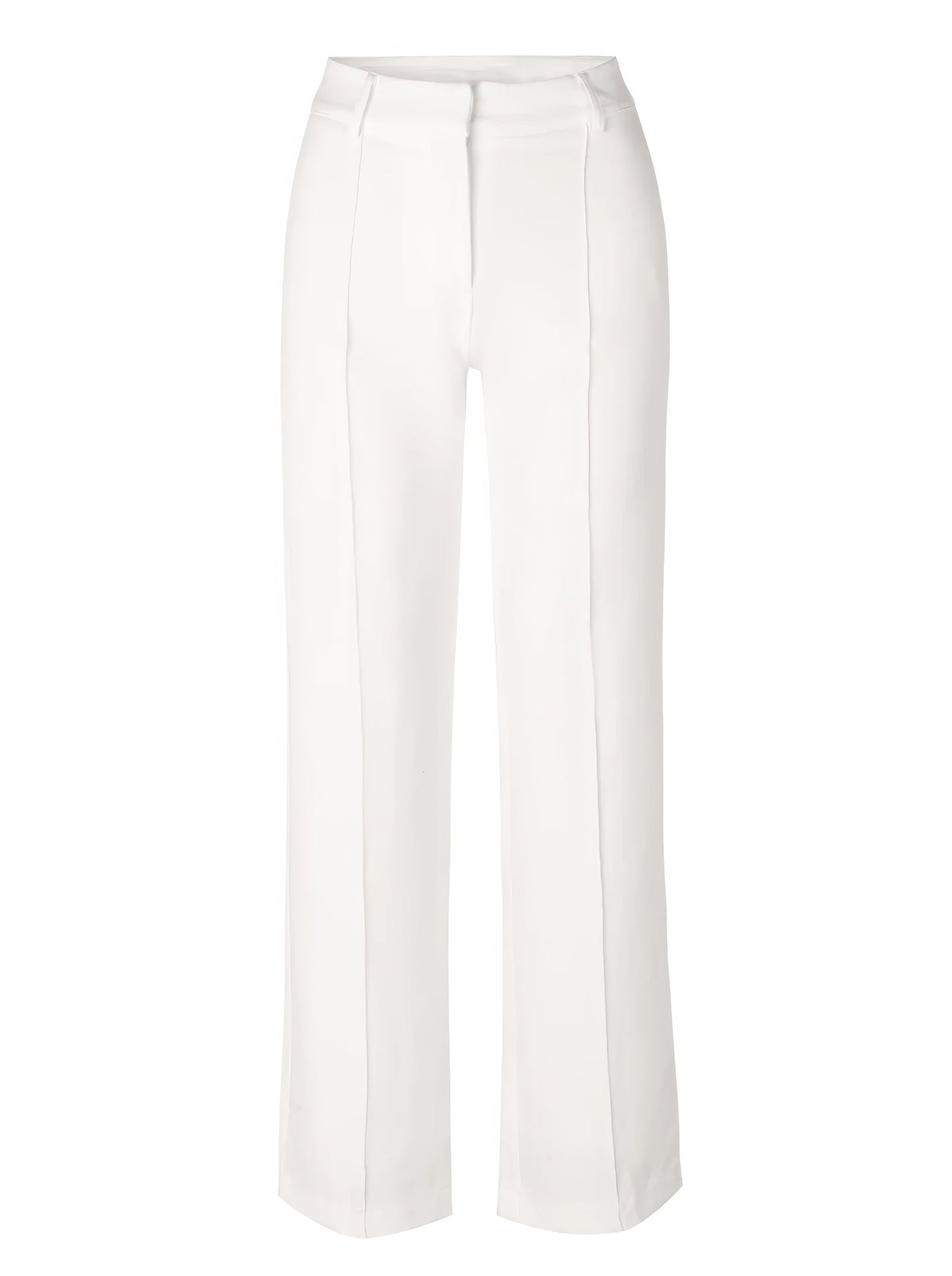 Pantalons taille haute femme – Pantalon chic en coton, coupe élégante et confortable