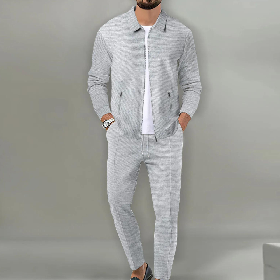 Ensemble élégant homme – Costume chic en tissu respirant pour occasions