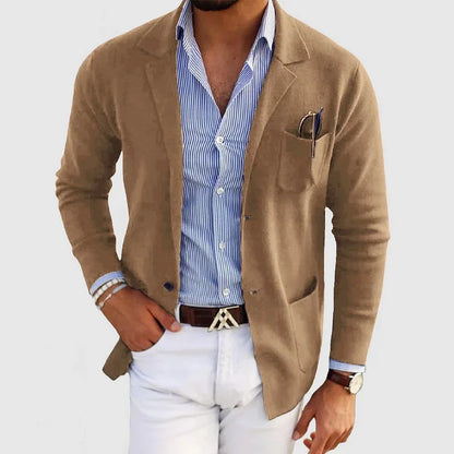 Blazer classique homme – Veste élégante en laine pour occasions formelles