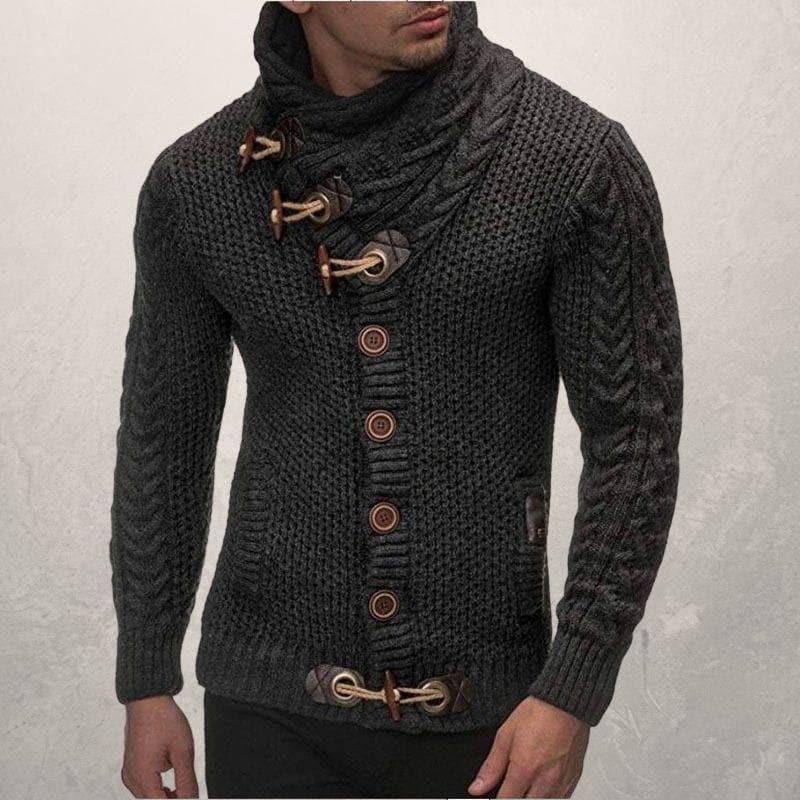 Veste en tricot homme – Veste élégante en laine pour occasions formelles et décontractées