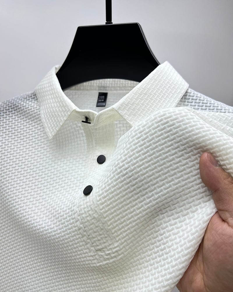 Polo classique homme – T-shirt en coton léger, coupe ajustée et décontractée